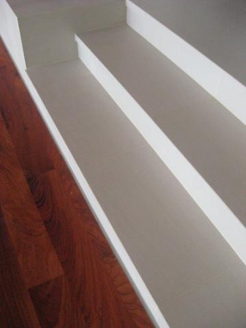 One Step at a Time. Sandy White Step Treads 330x600